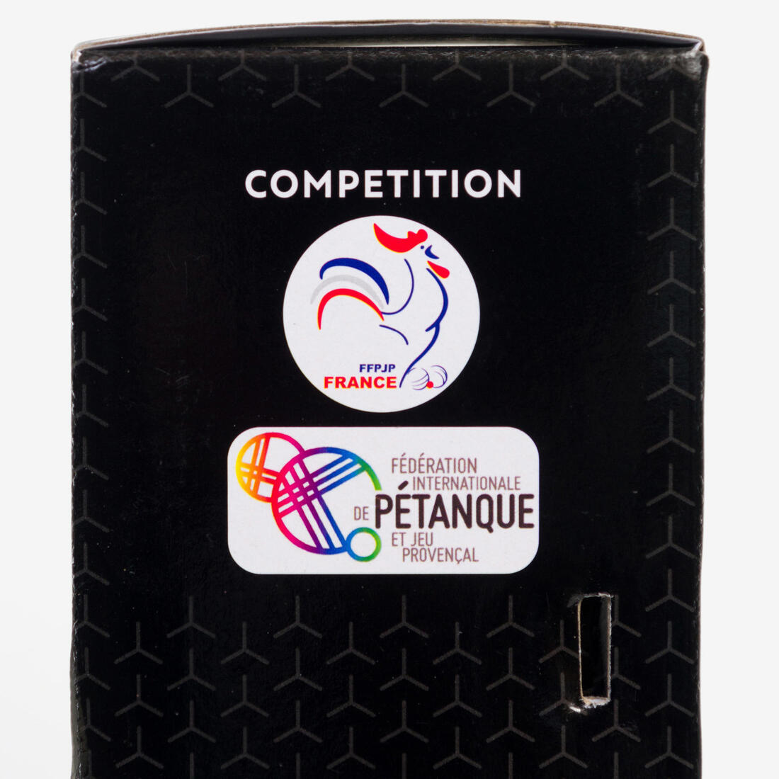 3 boules de pétanque homologuées compétition demi-tendres PI acier inox