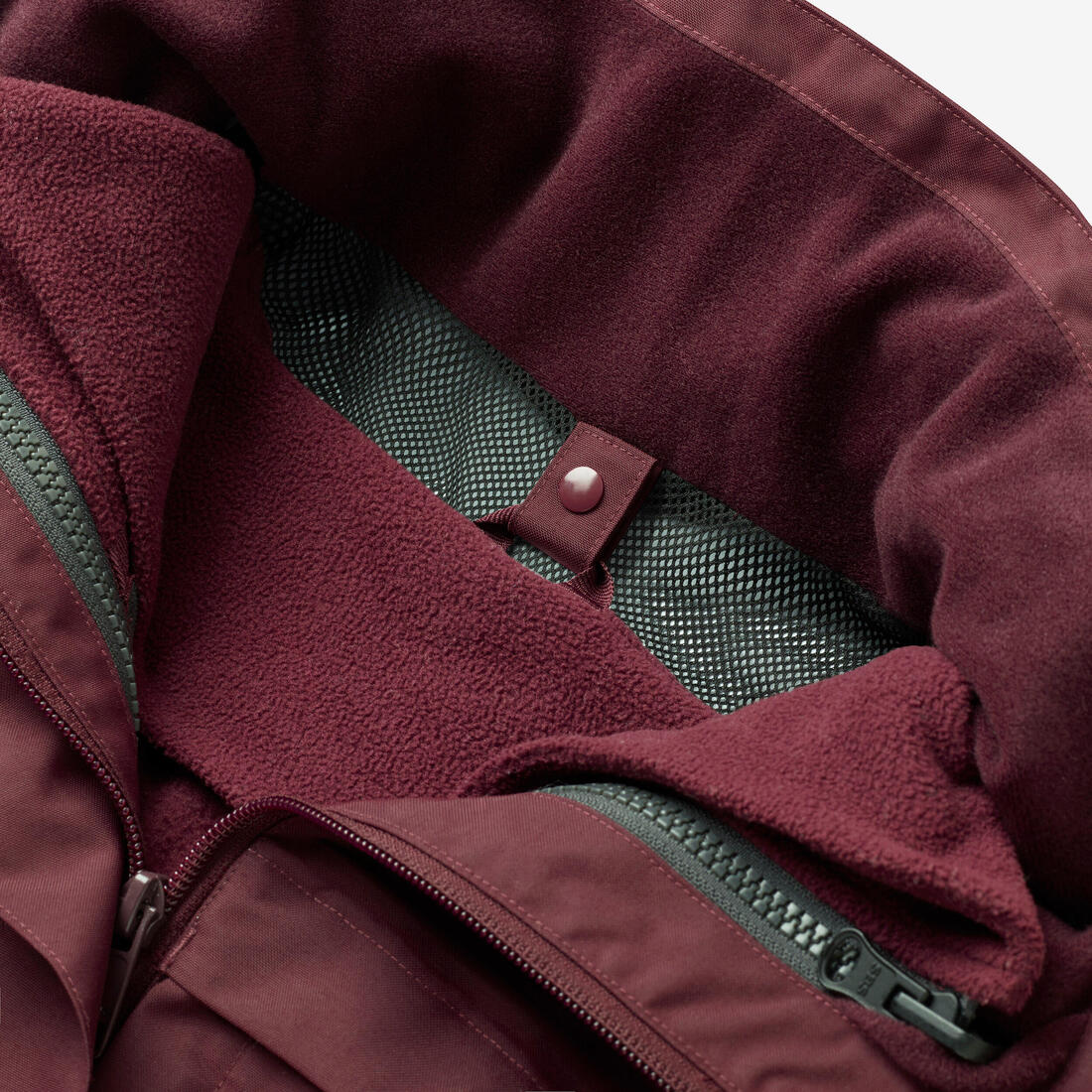 Veste de randonnée 0°C chaude femme, NH100 3en1