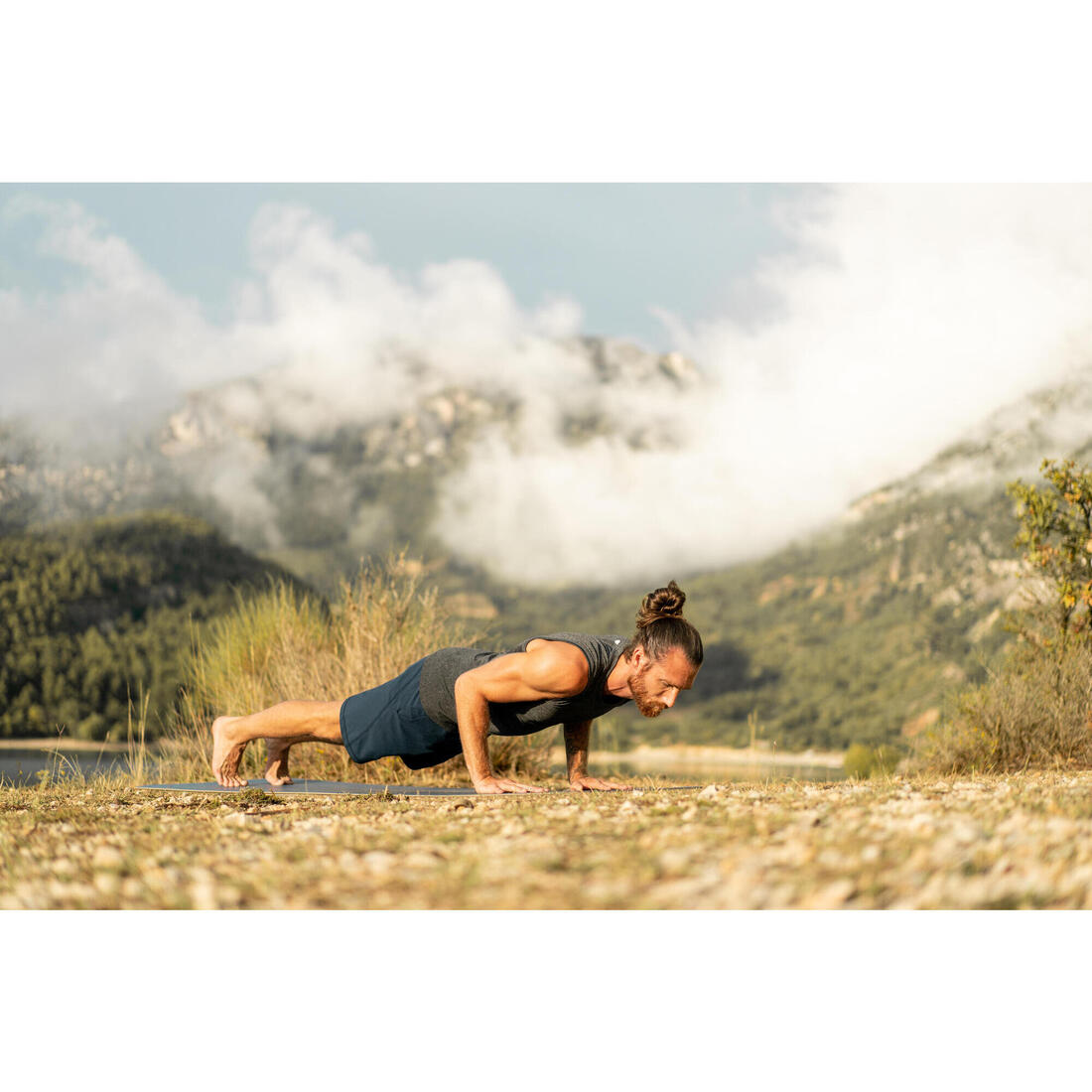 DEBARDEUR SEAMLESS-SANS COUTURES YOGA DYNAMIQUES HOMME