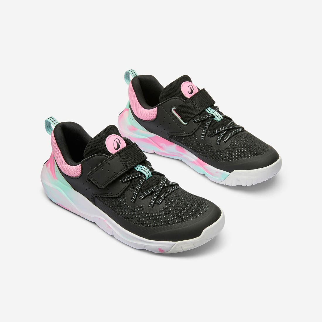 Chaussures de sport à scratch légères enfant, Playful Fast bleu et