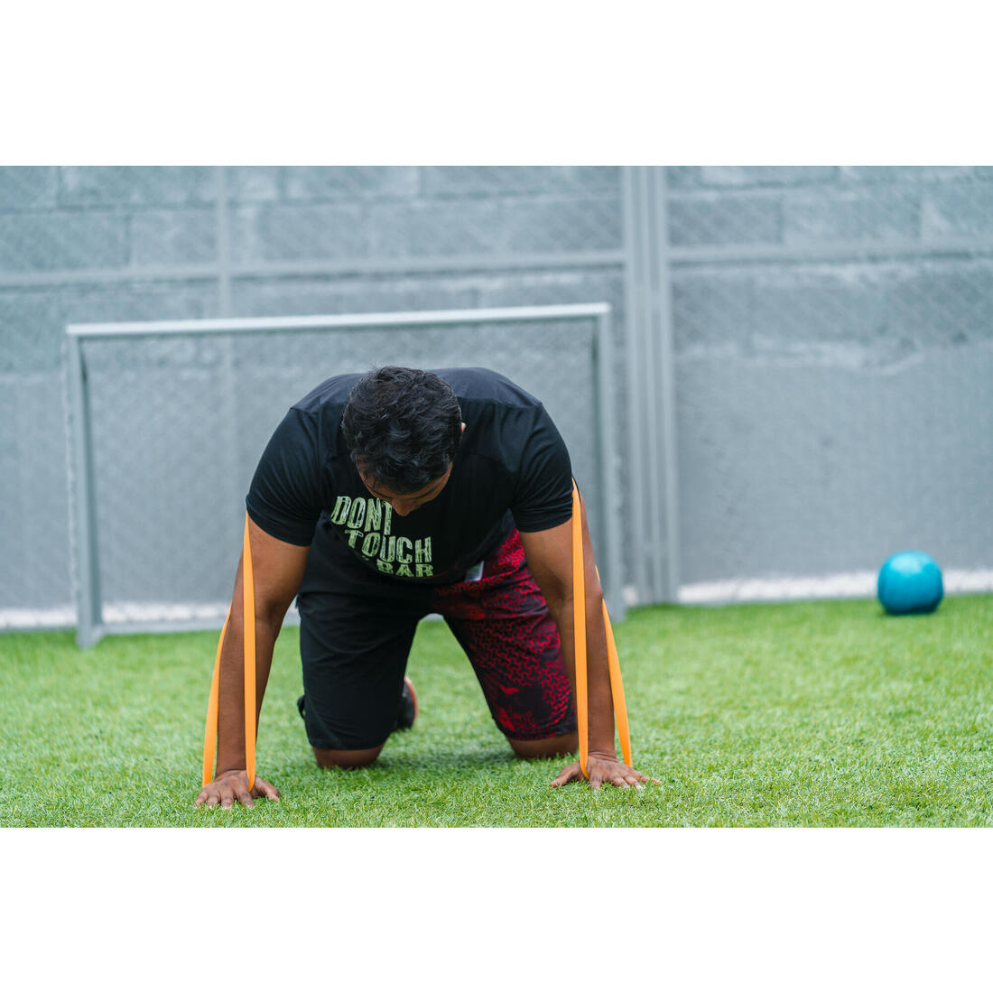 Élastique de musculation - training band 45 kg rouge