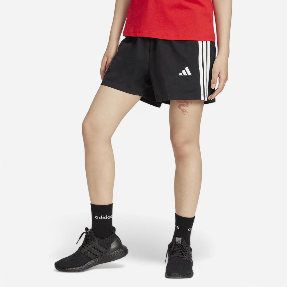 Short de fitness femme, noir – Default