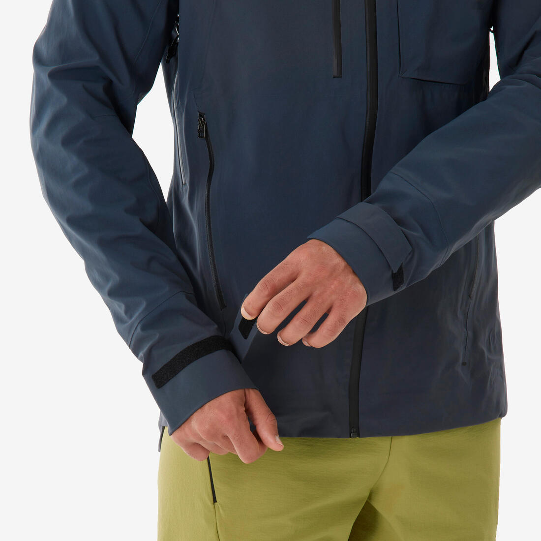 Veste de randonnée imperméable et légère homme, MH900