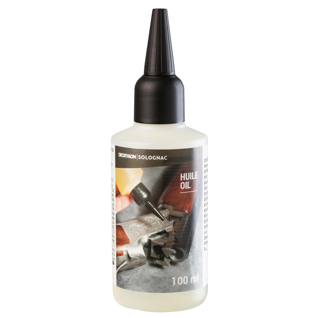 Huile en burette 100 ml pour armes