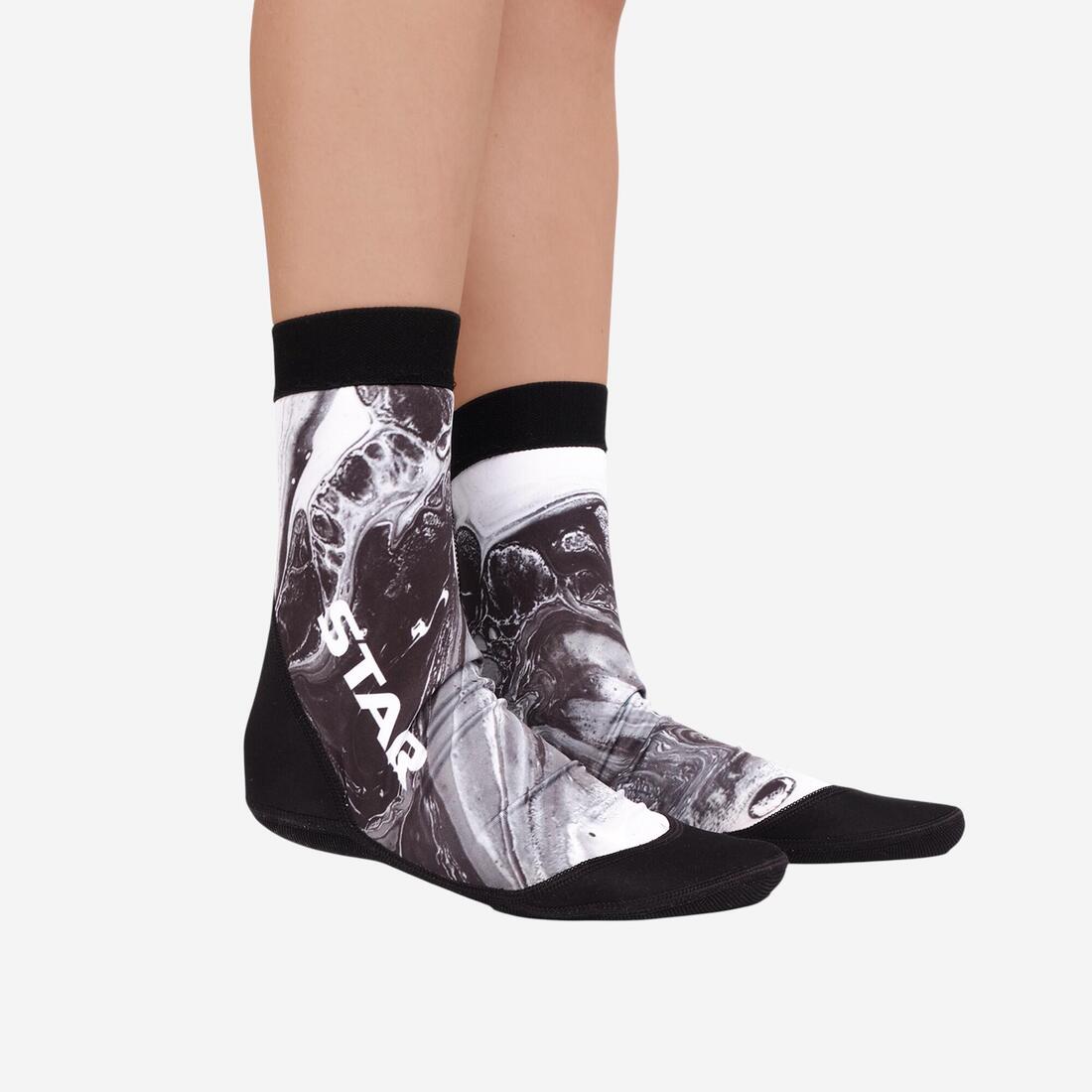 Chaussettes de beach volley Adulte - STAR by GL Sandsocks noir