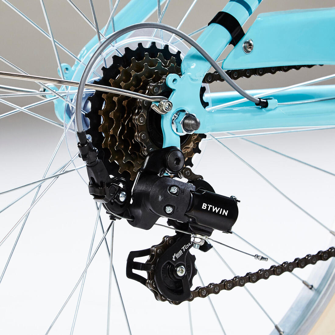 VELO VILLE ENFANT BTWIN 500 24 POUCES 9-12 ANS