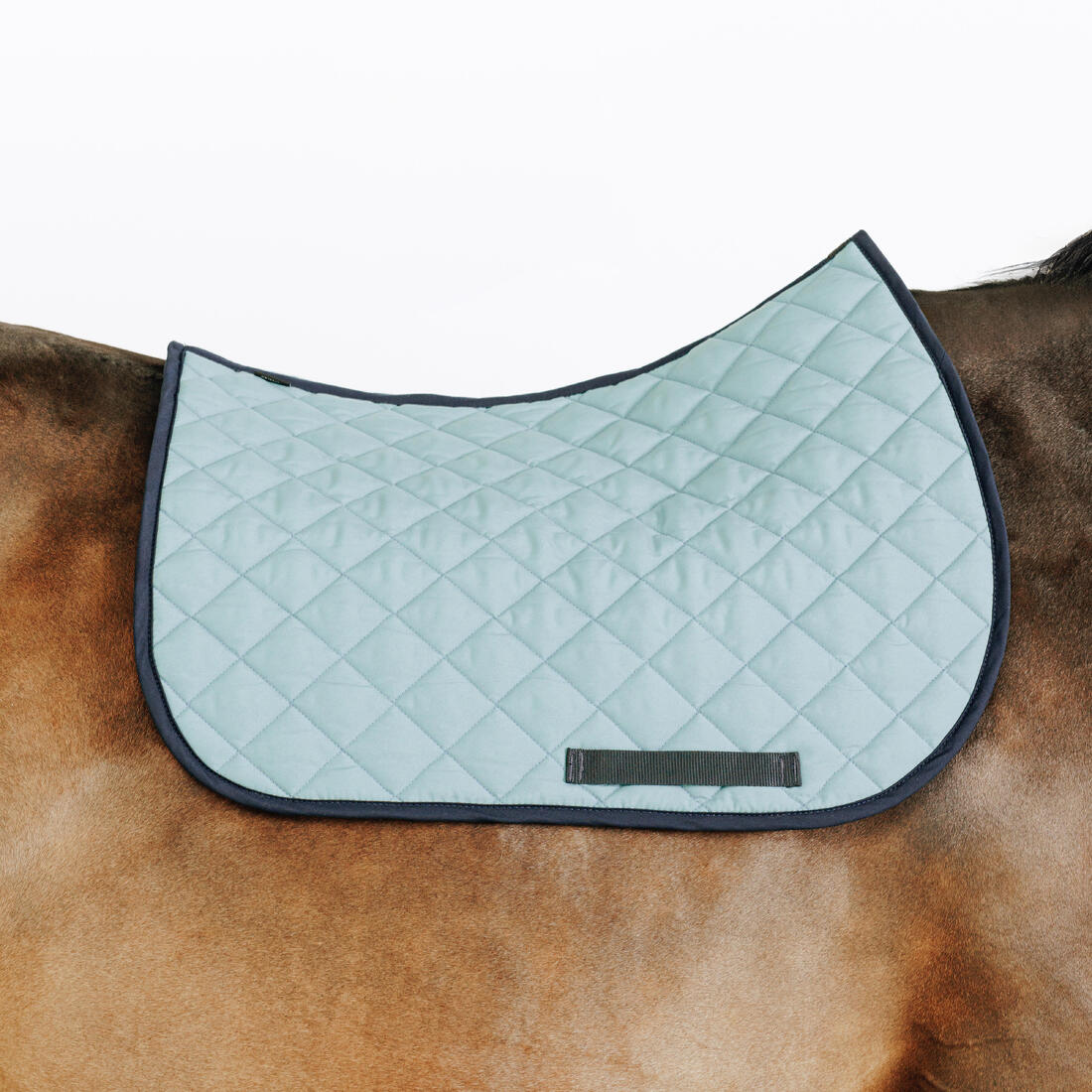 Tapis de selle équitation cheval - 100 marine