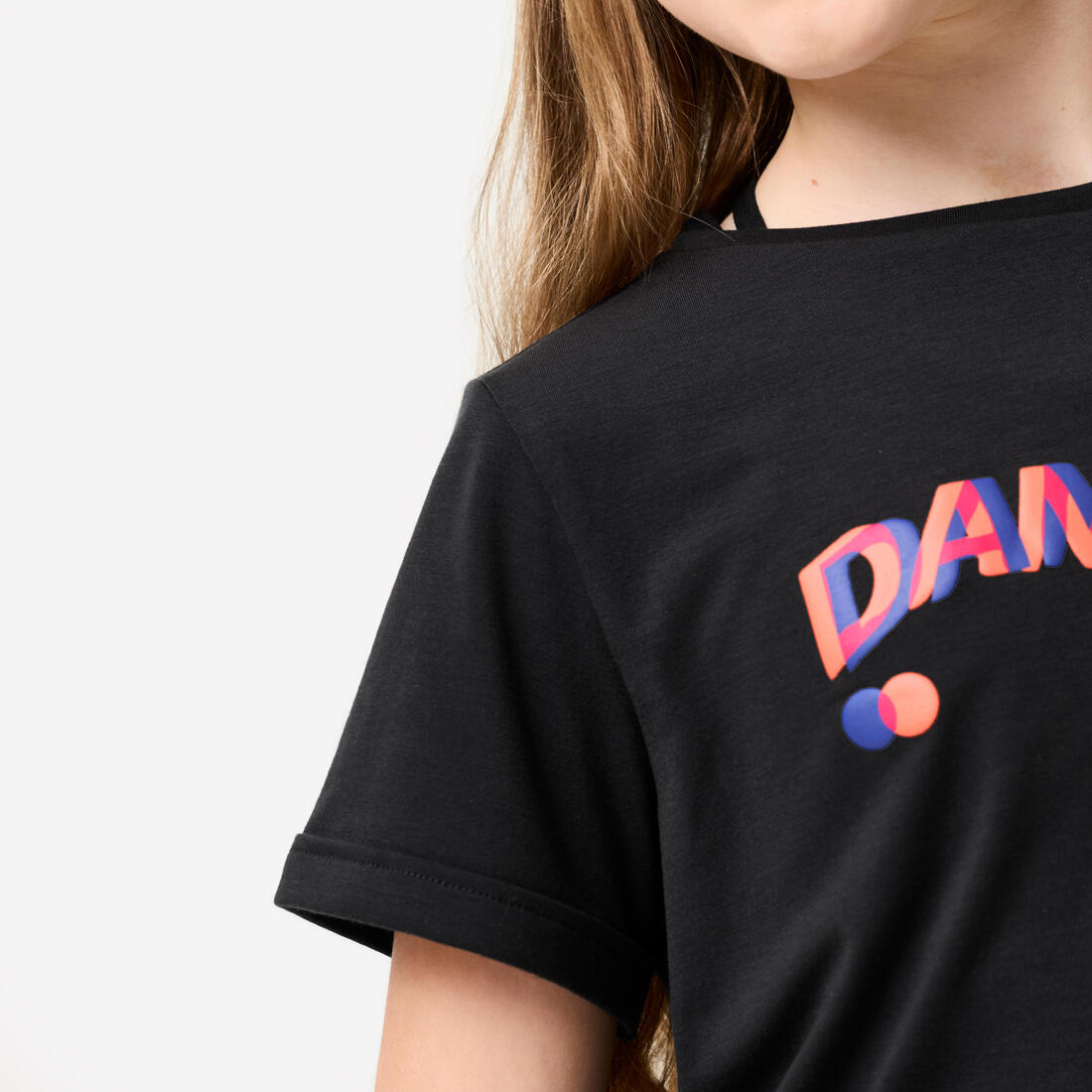 T-shirt danse modern jazz crop top fille