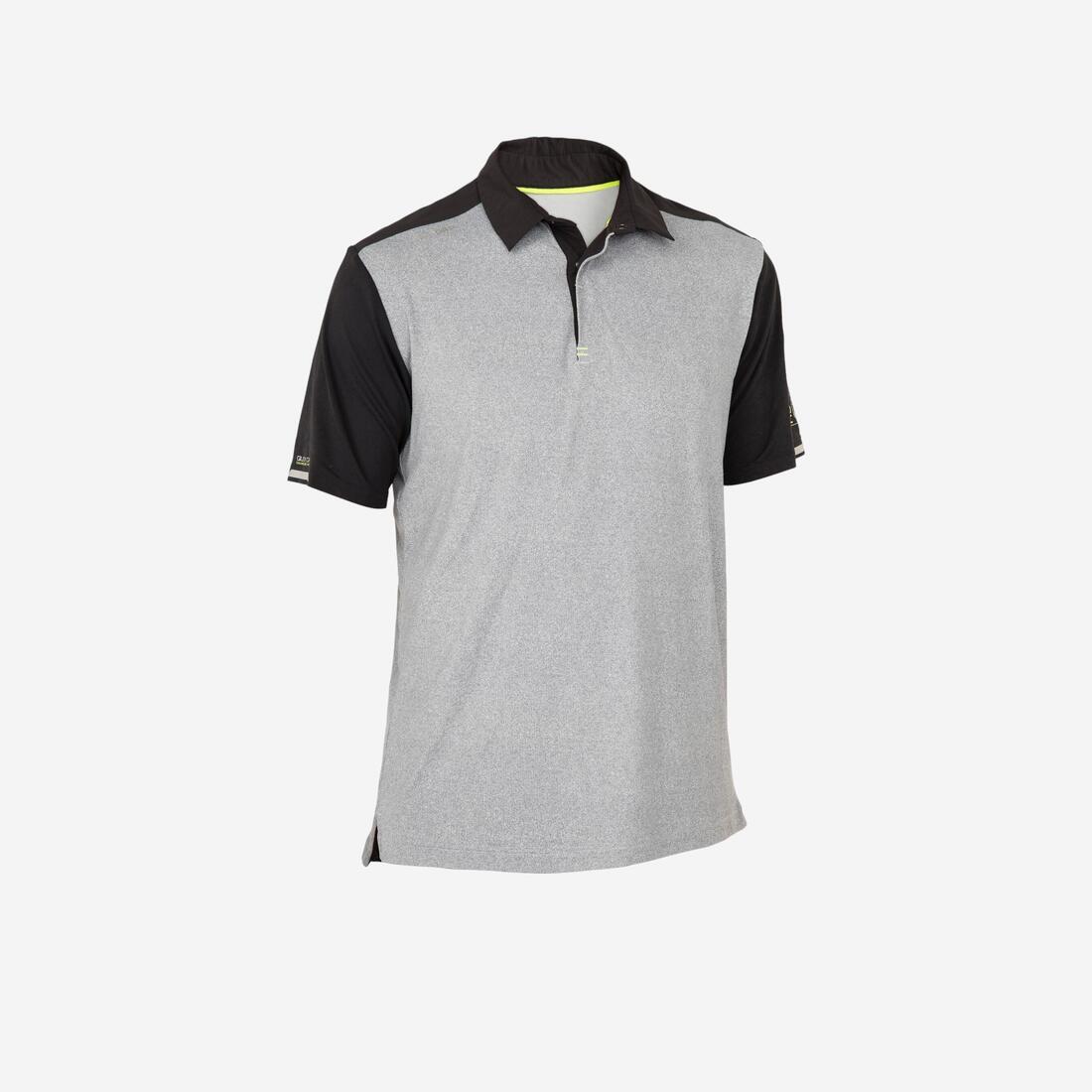 Polo manches courtes de voile Homme race 500 – noir