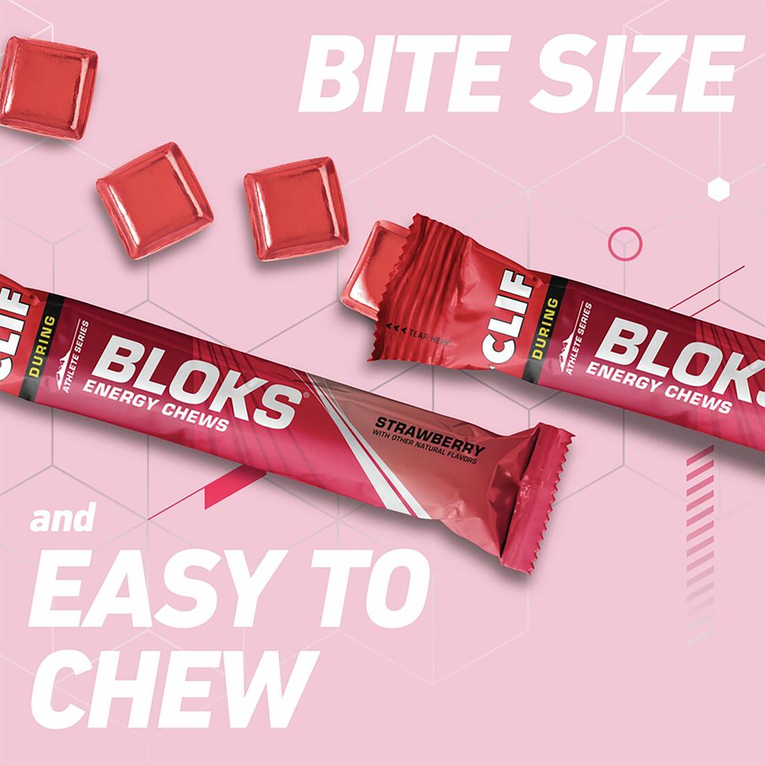 Gomme énergétique fraise, Bloks 3x60g