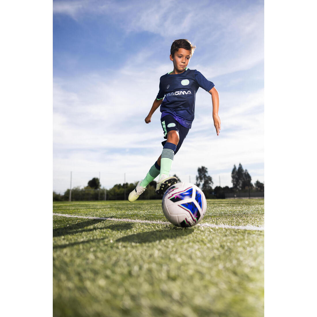 MAILLOT DE FOOTBALL ENFANT VIRALTO KIDS  MC ROARRR RHINO RAYES
