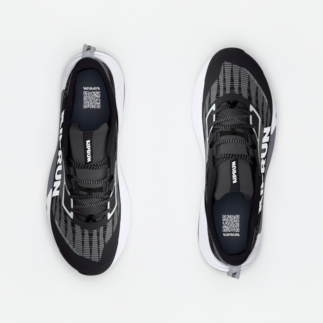 Chaussures de running trail homme, Kiprun kipsummit max, orange et