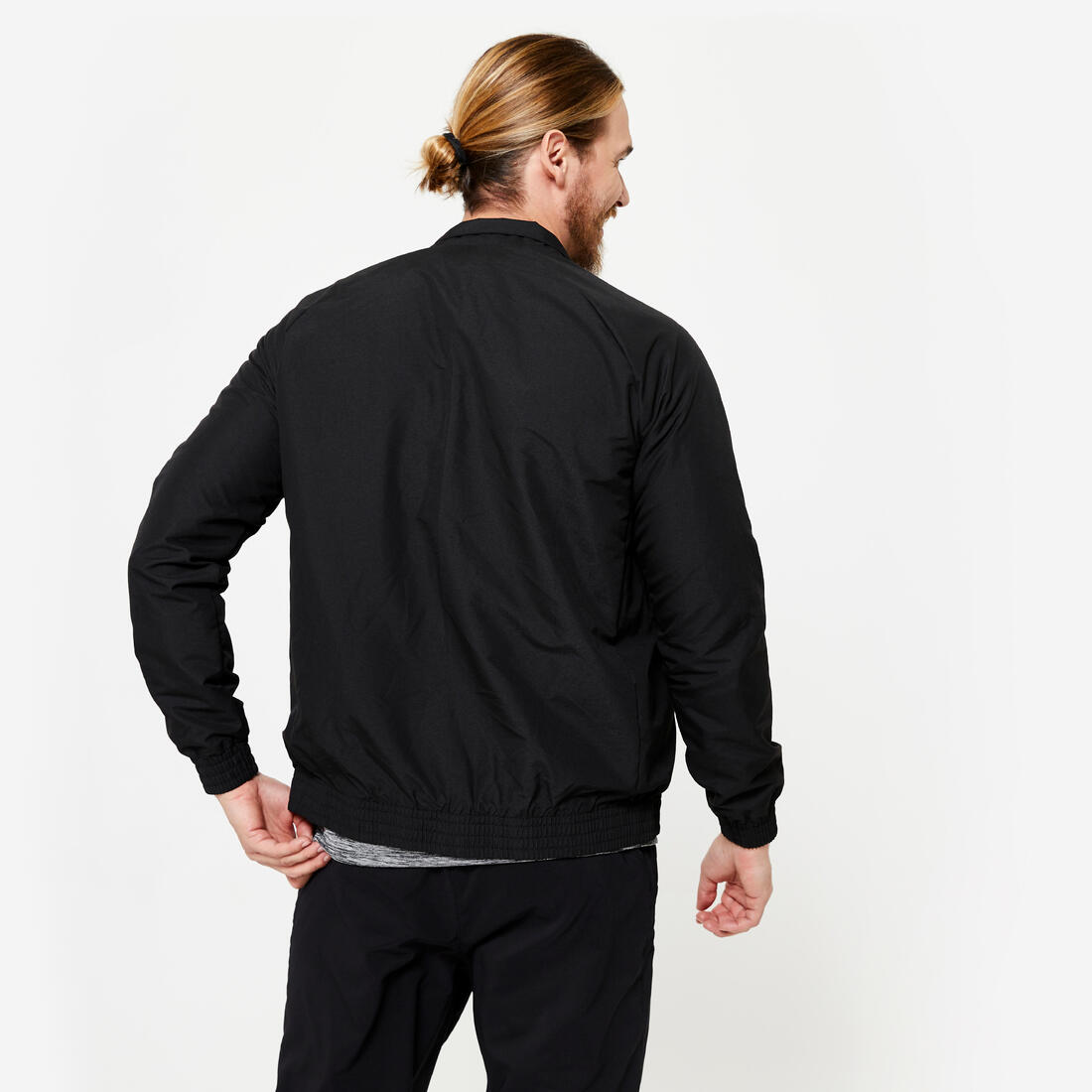 Veste de fitness standard respirant homme