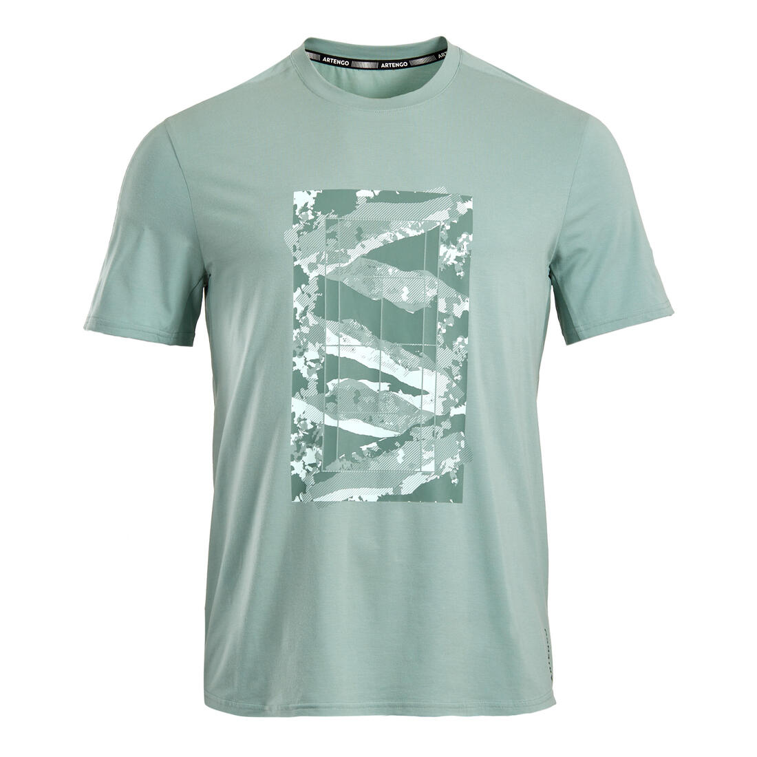 T-shirt de tennis homme - tts soft blanc cassé