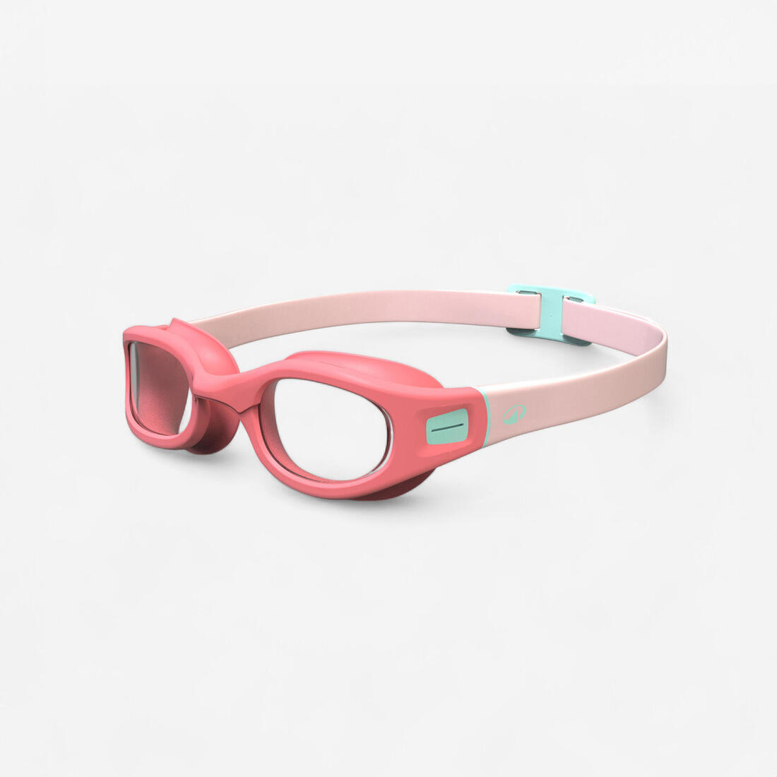 Lunettes de natation soft - verres clairs - petite taille