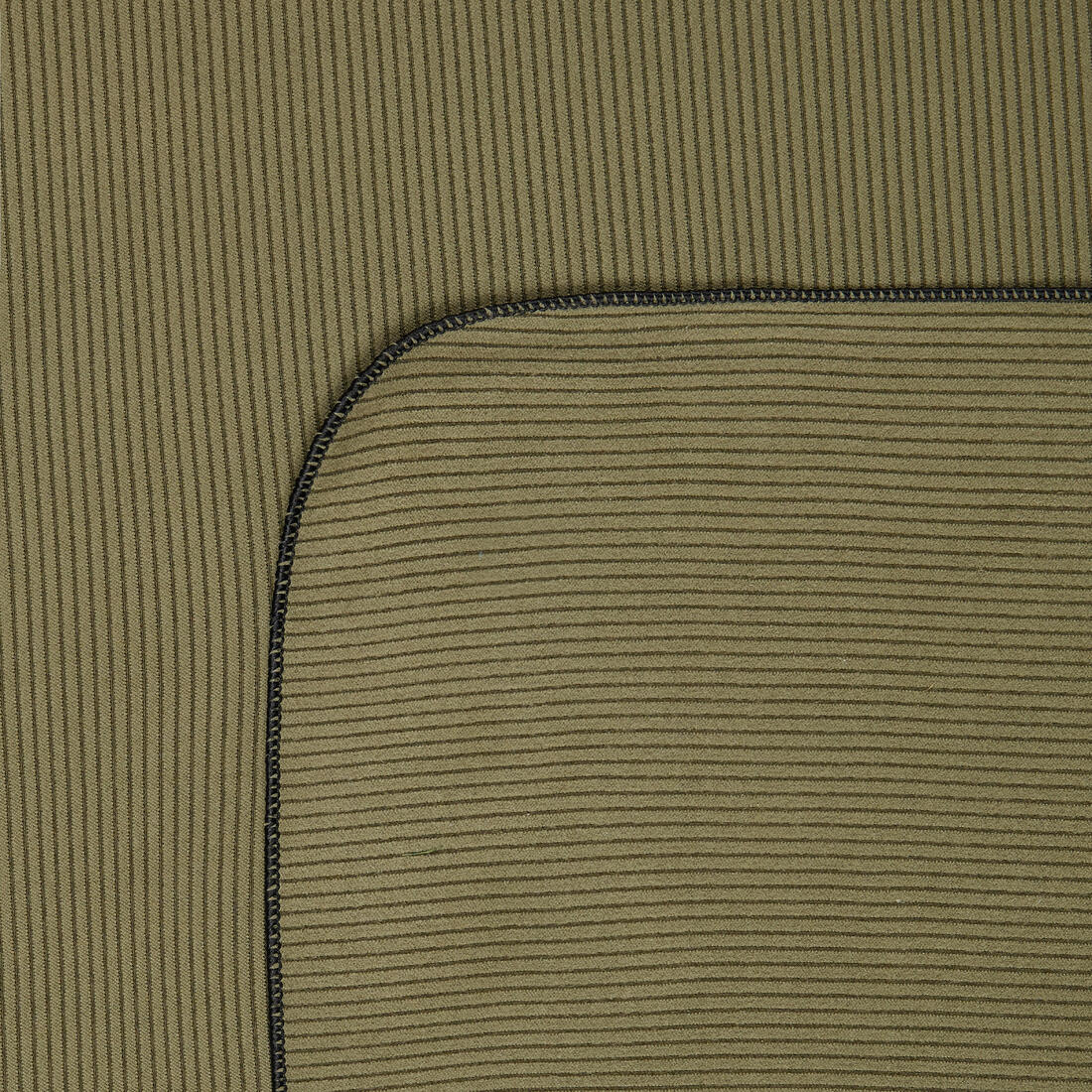 Serviette de bain microfibre côtelée taille XL 110 x 175 cm, bleu foncé