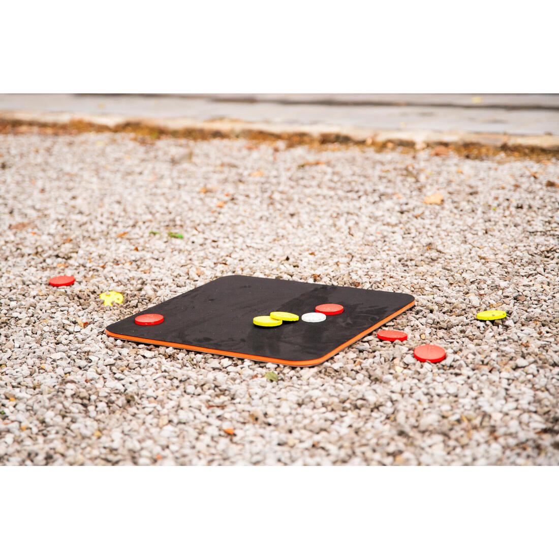 PLAQUE POUR JEU DE PALETS 45x45 cm