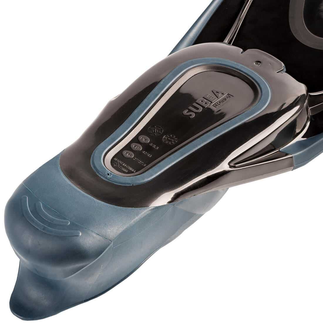 KIT de snorkeling adulte palmes masque tuba 100 Gris - Kit PMT 100 AD