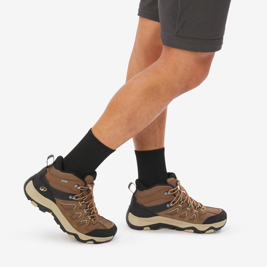 Chaussures de randonnée hautes imperméables homme, MH500