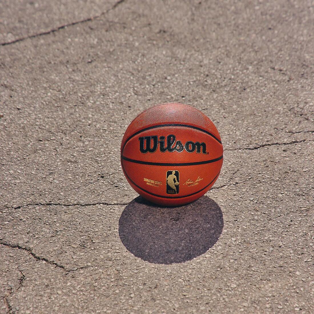 Ballon de basketball Taille 7 - NBA Signature Series S7 orange