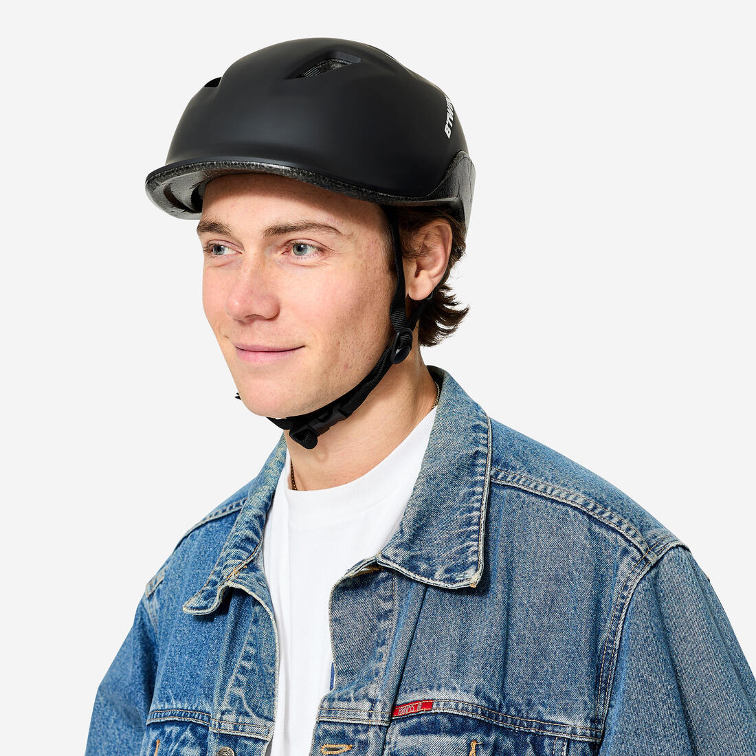 Casque vélo ville 100 noir
