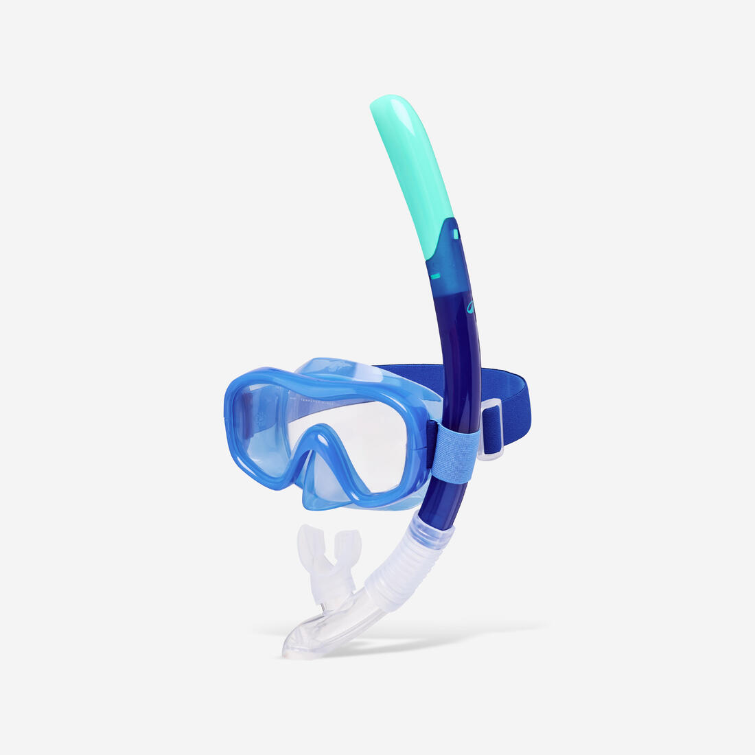 Kit plongée masque ANTI-BUÉE et tuba valve snorkeling, 100 adulte