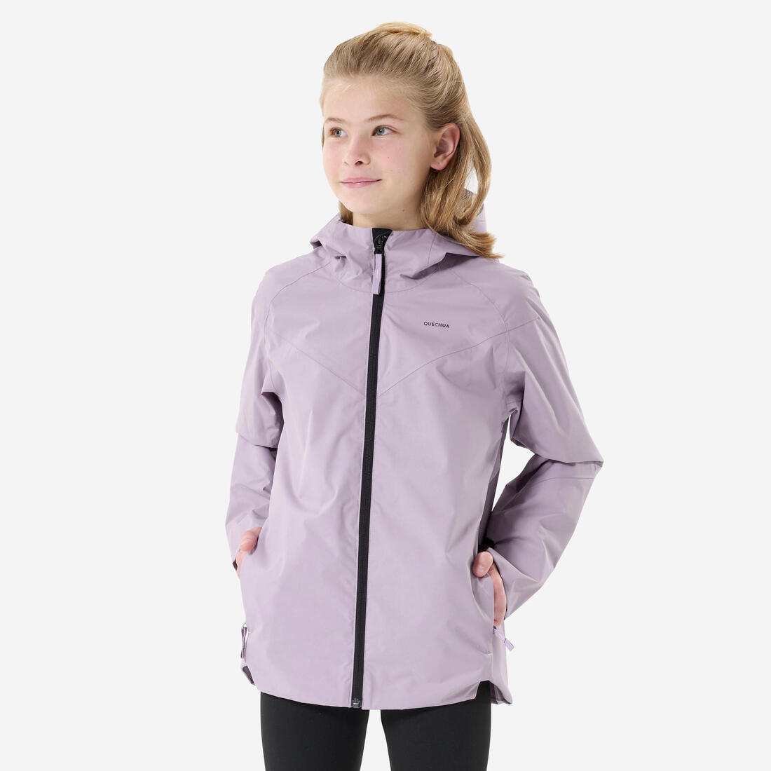 Veste imperméable de randonnée enfant, MH500 tw