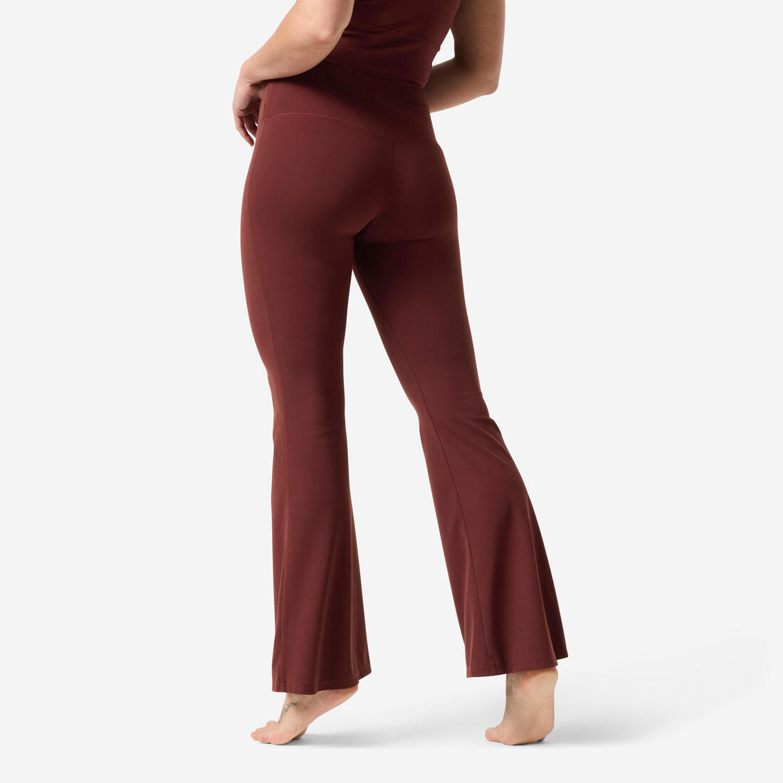 Legging de yoga et pilates flare et doux femme