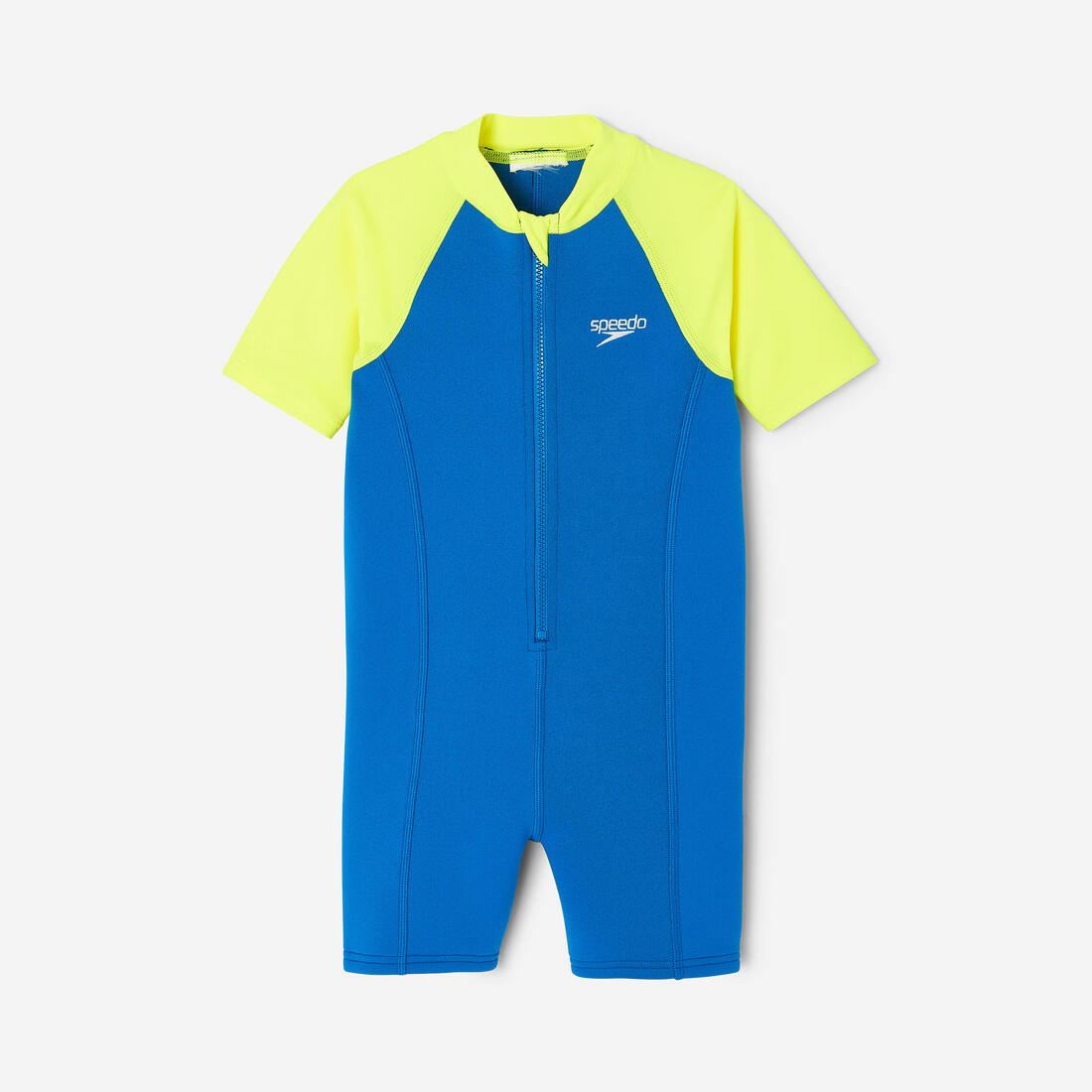 Combinaison néoprène shorty Natation Enfant 2-5 ans - Speedo bleu jaune