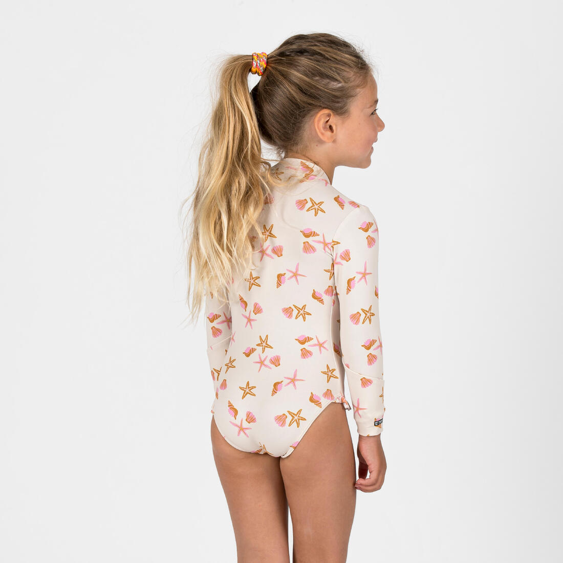 Maillot de bain 1 pièce anti UV manches longues Bébé / Fille - Izia shell