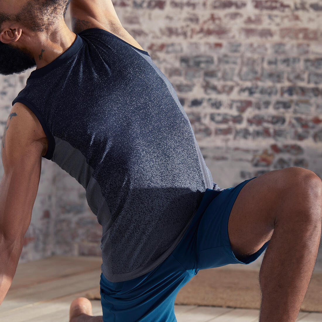 DEBARDEUR SEAMLESS-SANS COUTURES YOGA DYNAMIQUES HOMME