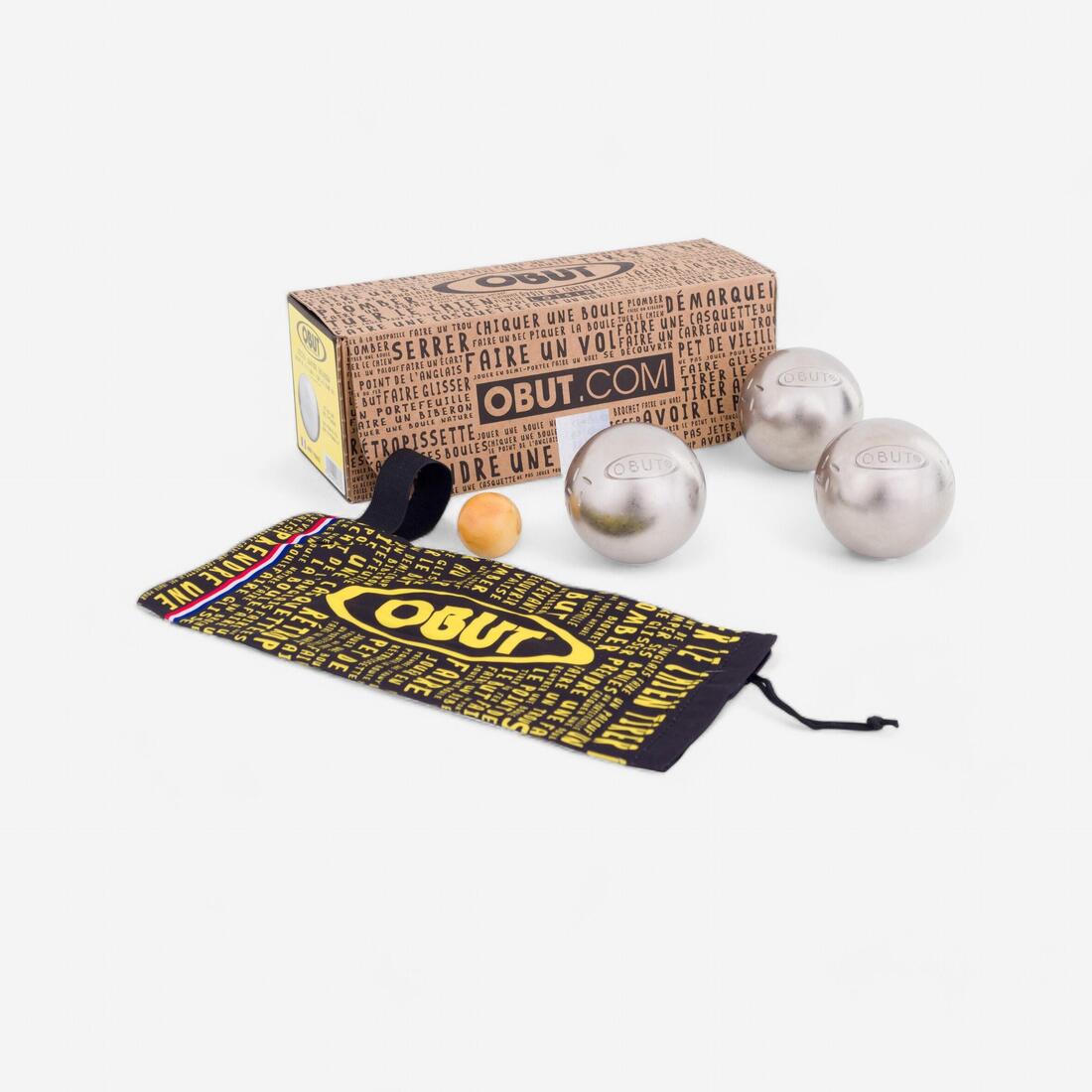 BOULES DE PÉTANQUE LOISIR JUNIOR OBUT CHEVRON