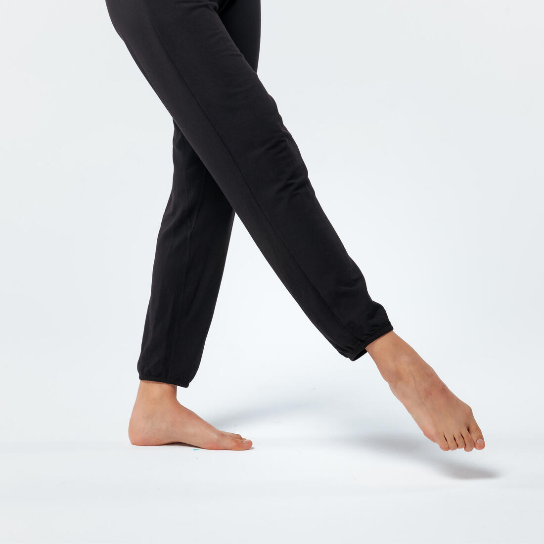Pantalon de danse moderne fluide noir femme