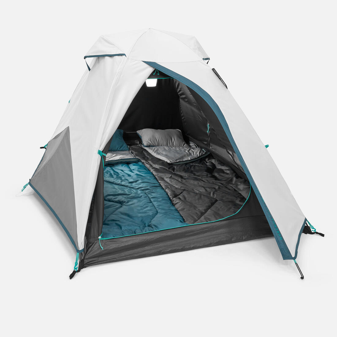 Tente de camping 2 places, MH100 Fresh & Black