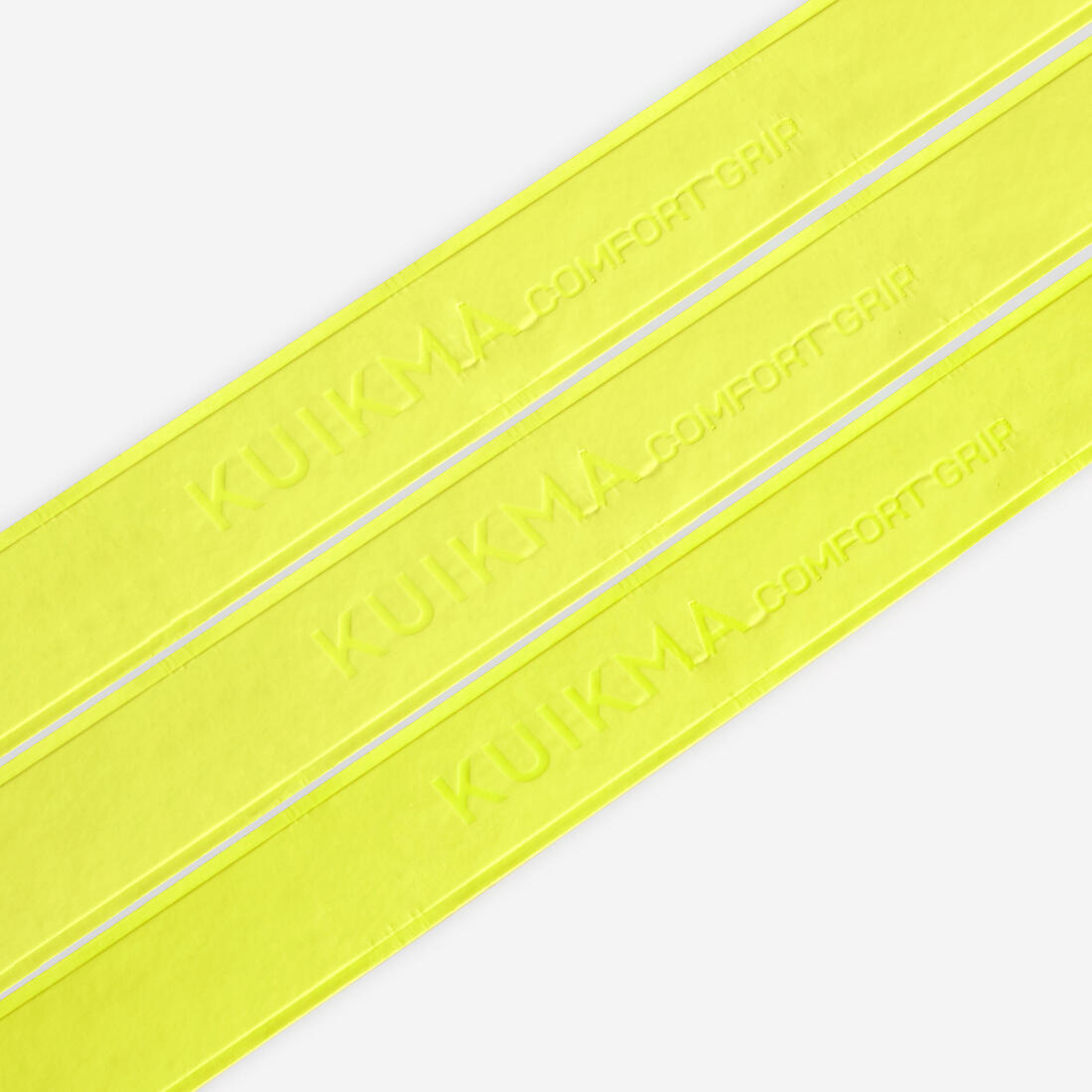 SURGRIP DE TENNIS CONFORT JAUNE LOT DE 3