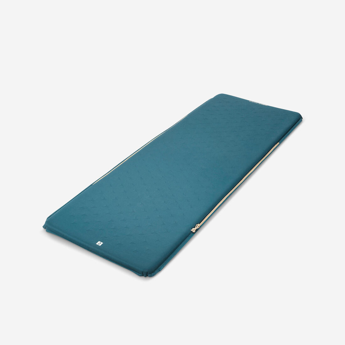 Matelas autogonflant de camping 1 personne, 190x65 cm, Comfort bleu