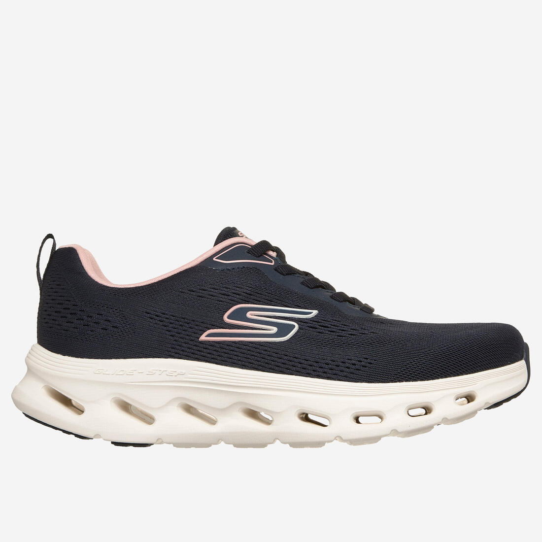 Baskets Skechers Step 2.0 Kris, femme, noir, rose