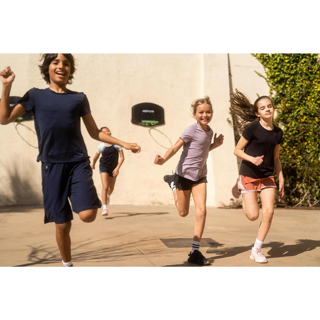 T-shirt multisport respirant fille