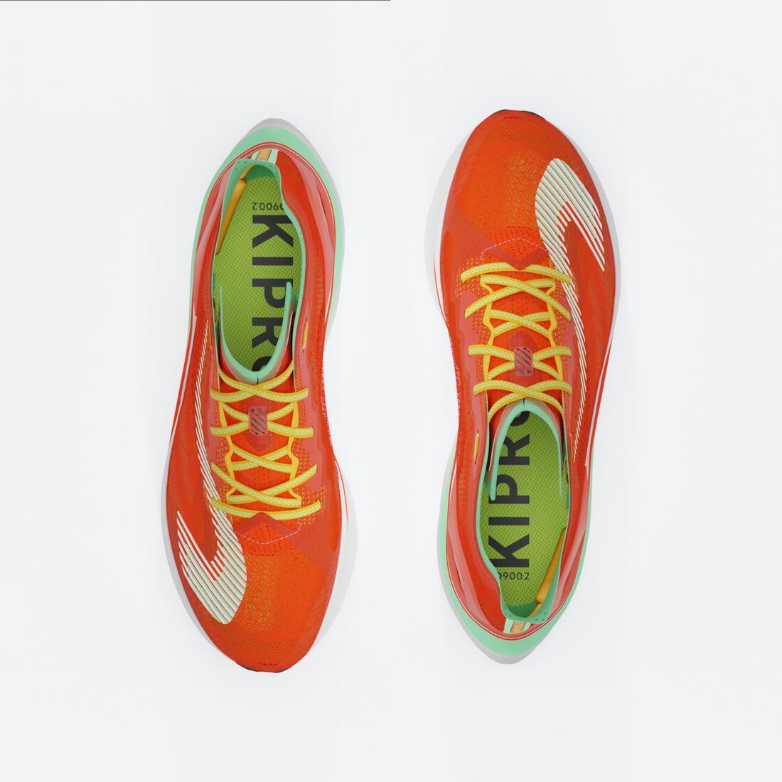 Chaussures Running Homme, Kiprun KD900.2 Orange Vert