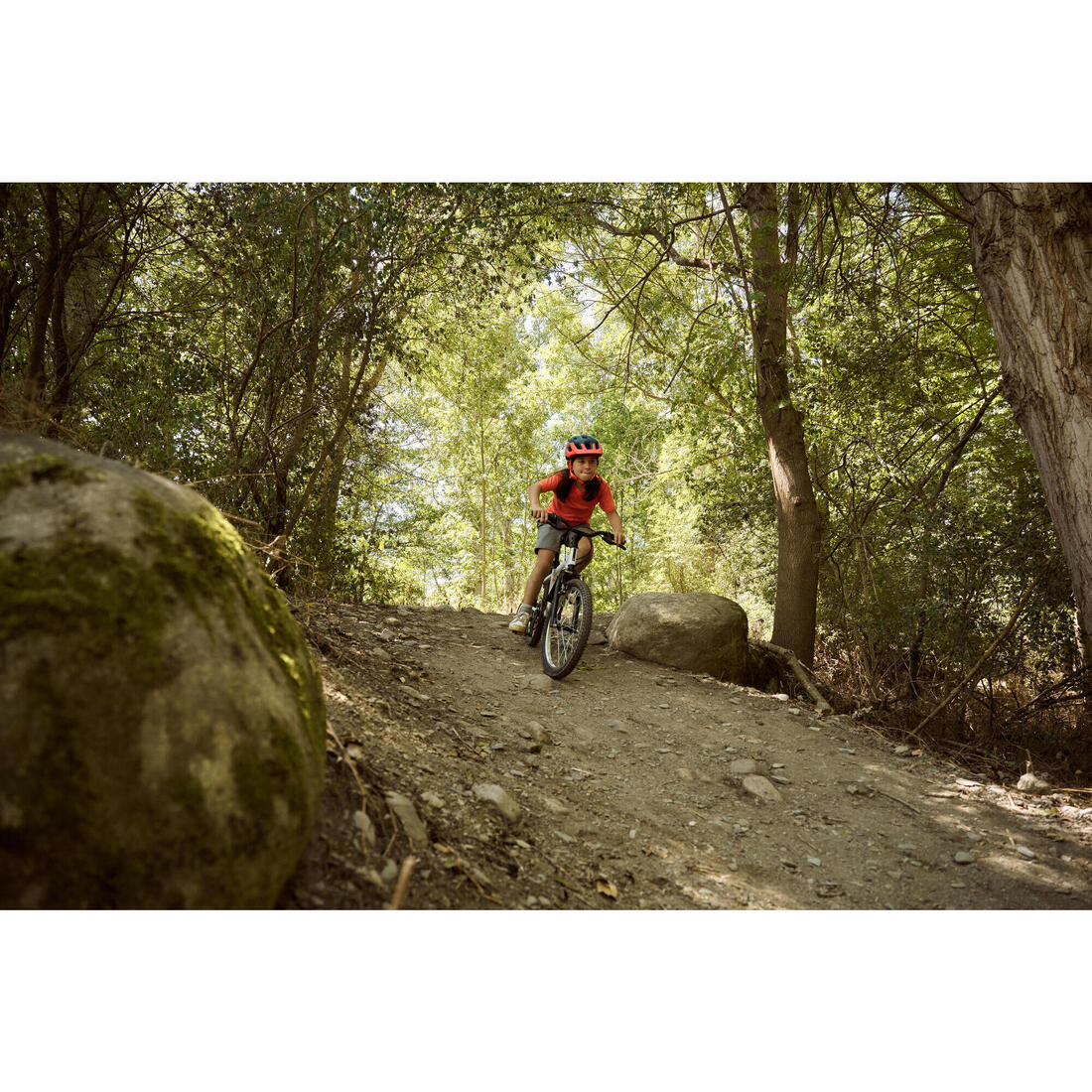 VTT ENFANT 20" EXPL 120 BLANC 6-9 ANS