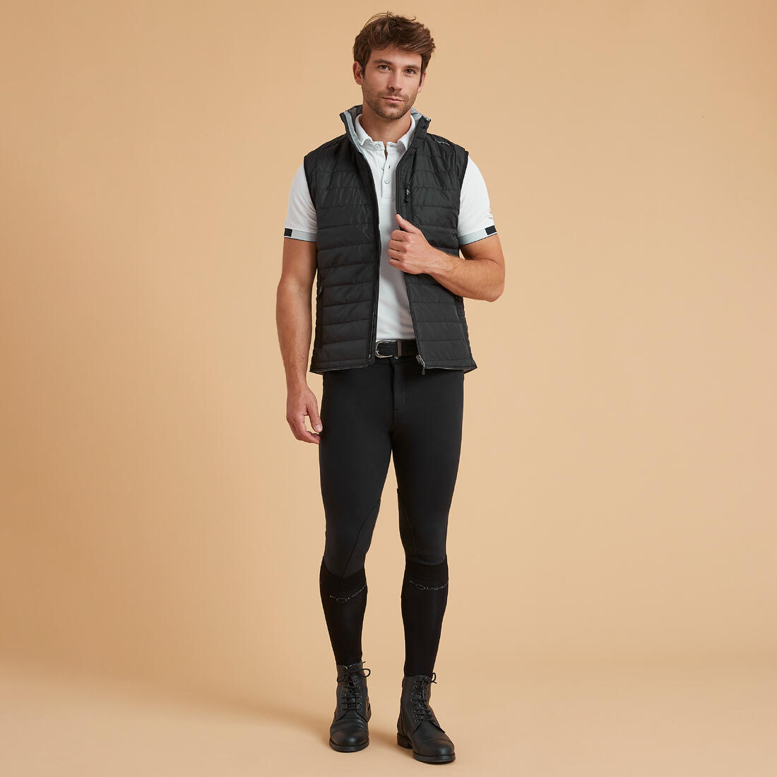 Doudoune sans manche équitation homme 100 – 961427
