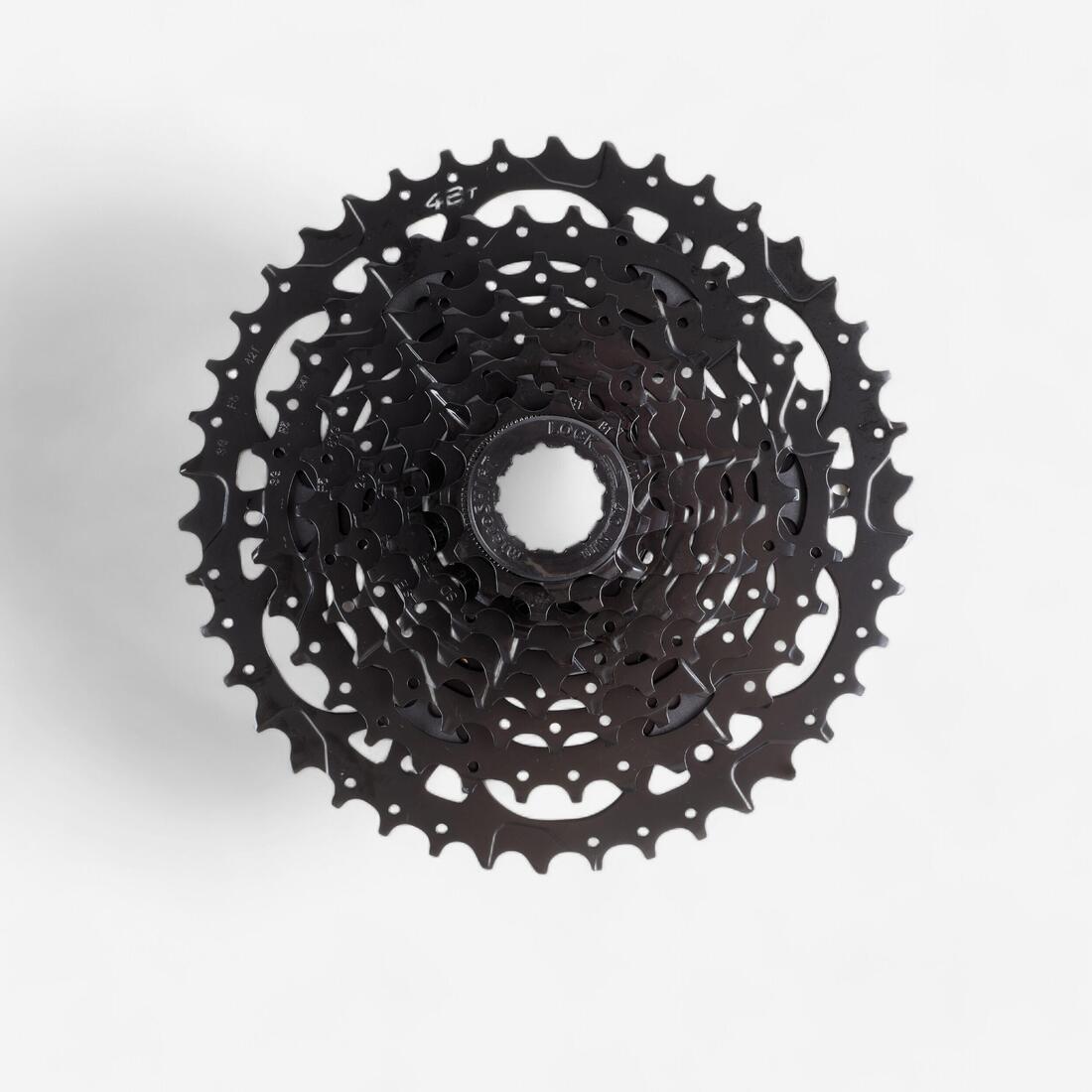 CASSETTE VTT 9 VITESSES  11x42  MICROSHIFT NOIRE