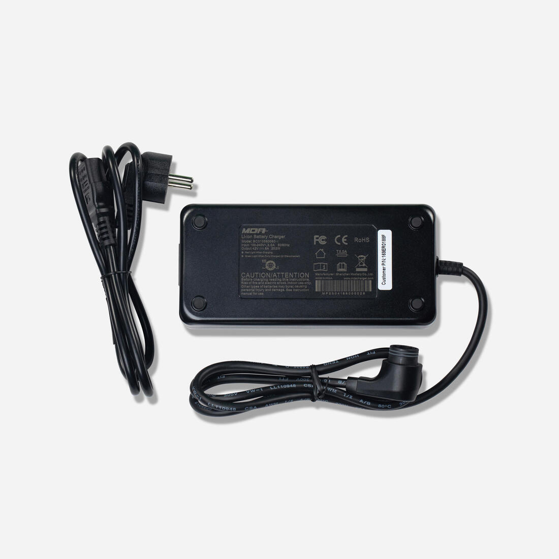 Chargeur Batterie 36V 6A , E-EXPL, E-GRAVEL XPLR 900,  E-LD 500, CARGO F900E,