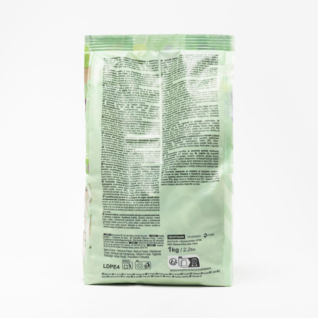 Friandises équitation Cheval et Poney - FOUGATREAT NATURELLE 1 kg FIGUE