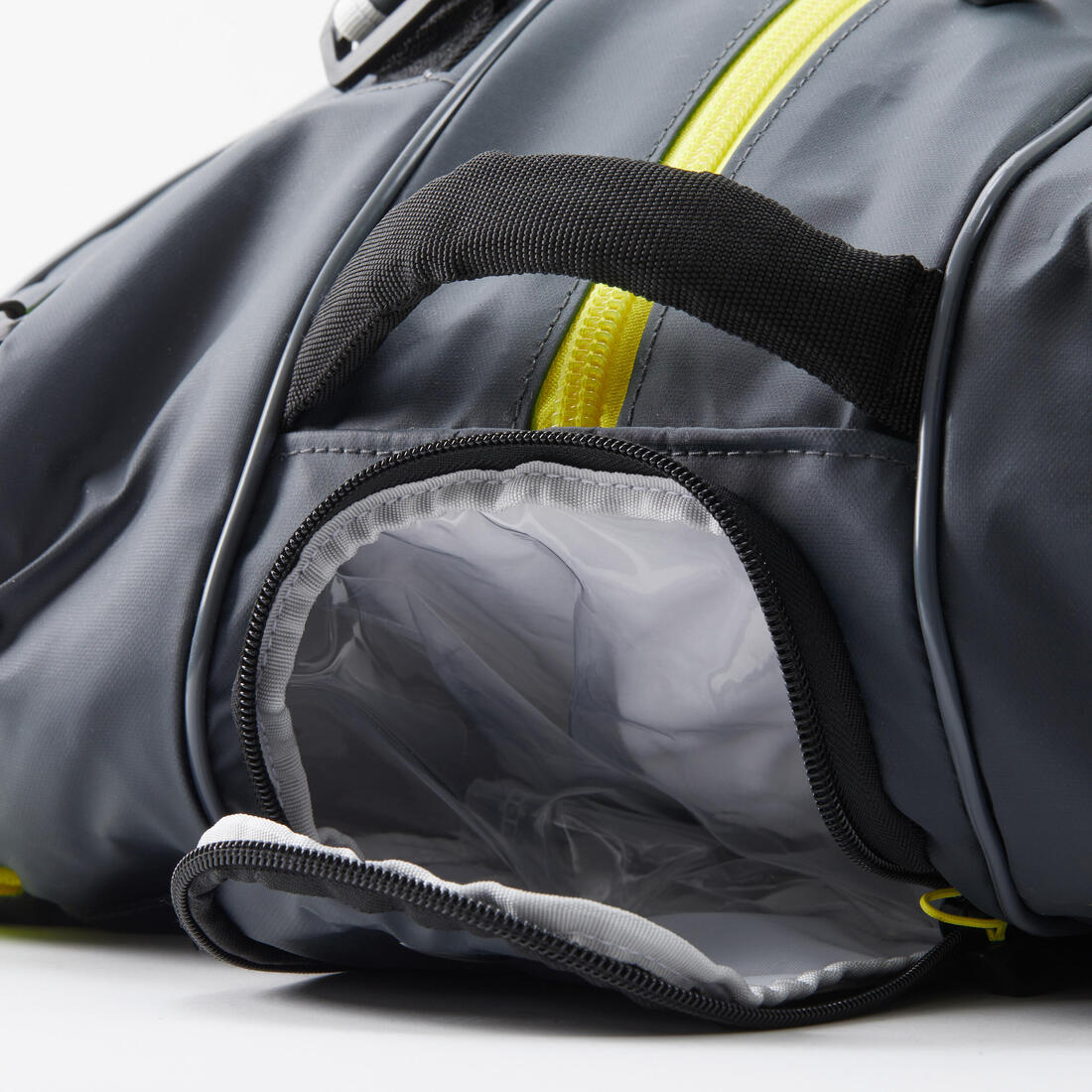 SAC DE TENNIS THERMOBAG - BABOLAT RH12 PURE AERO 12 RAQUETTES GRIS JAUNE