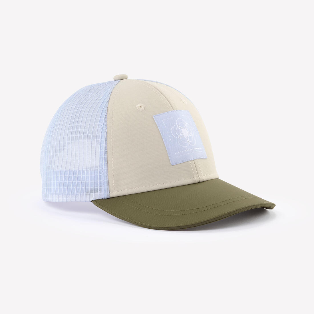Casquette de randonnée 7-15 ans enfant, MH100 Trucker