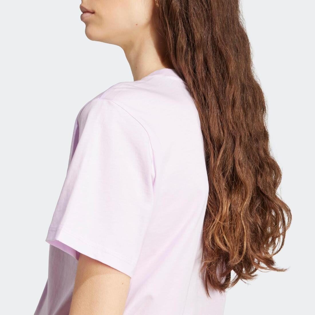 T-shirt de fitness en coton femme