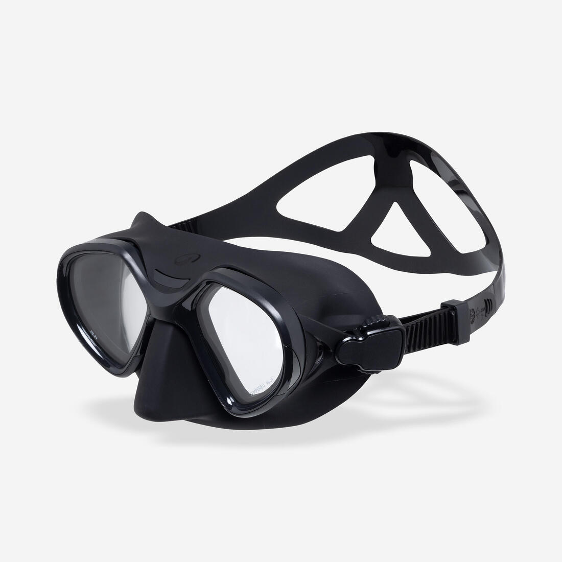 Masque apnée et chasse sous-marine ANTIBUÉE petit volume, 500 dual lv