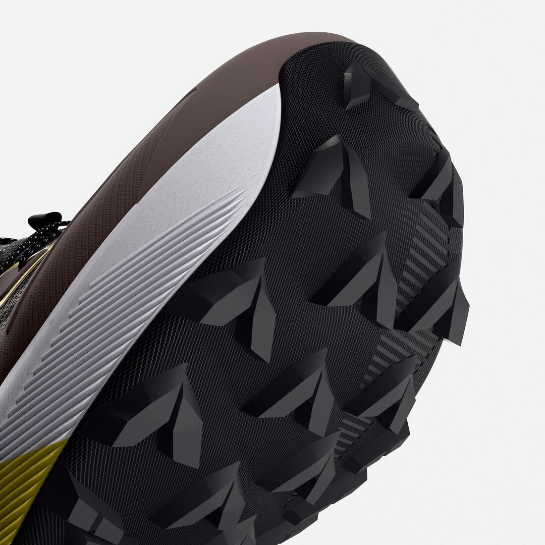 Chaussures de running trail homme, Kiprun kipsummit max, orange et