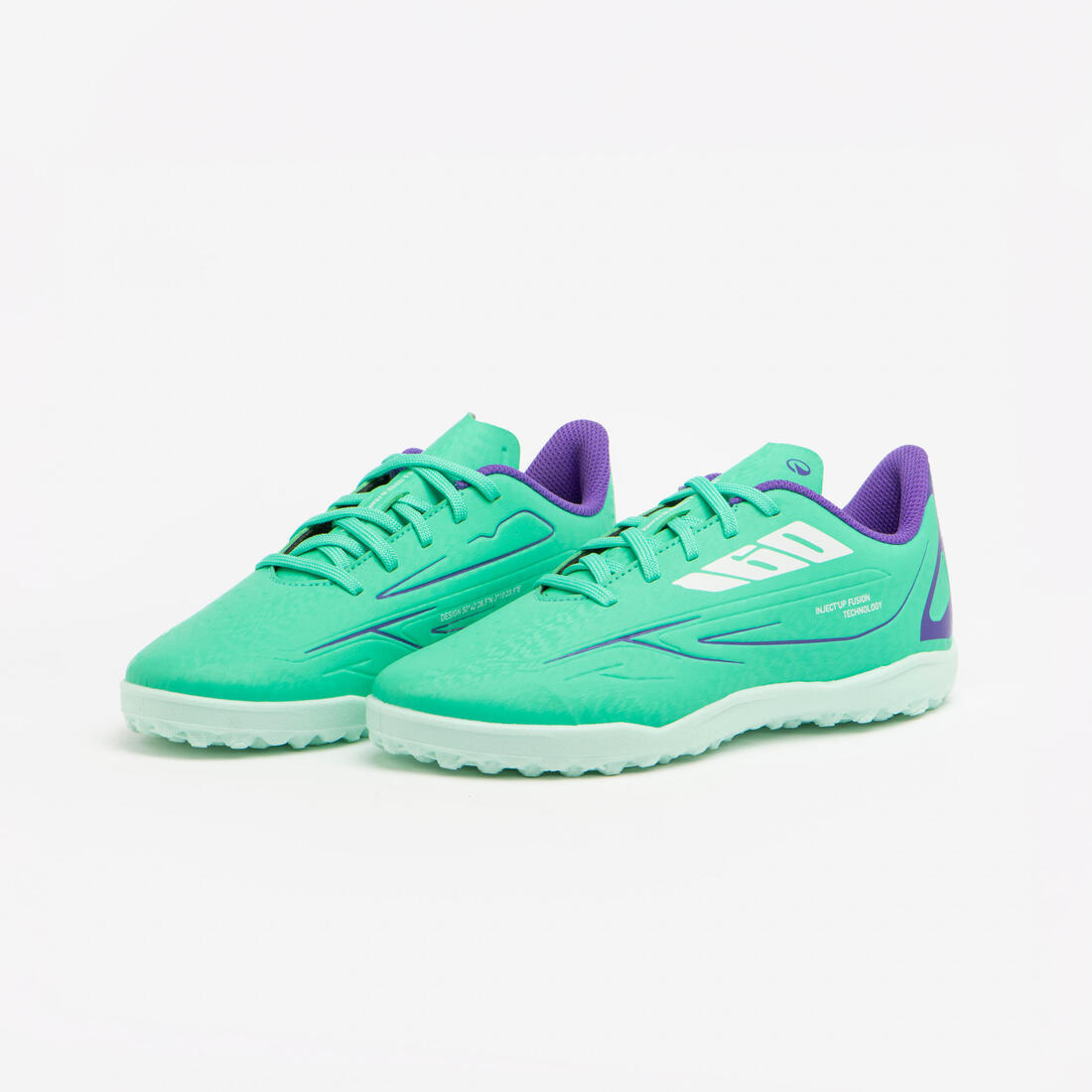 CHAUSSURES DE FOOTBALL ENFANT A LACETS 160 JR TURF .TF